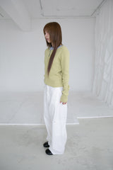 olive waffle snap top(3colors)