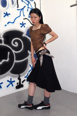 RING SKIRT - BLACK