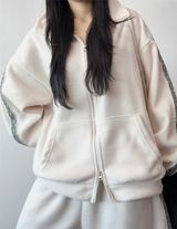 ボヘミアン サイドトラック フリース バルーンロングパンツ🖤 3カラー