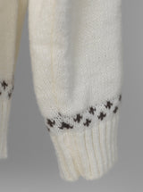 Snowfall Knit Zip-Up