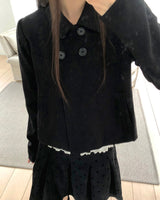 [MADE] Duri Collar Pocket Two-Button Double Jacket