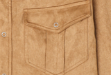 Age Western Pocket Suede Long Sleeve Shirt