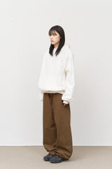 (W)ジョイコットンワイドパンツ