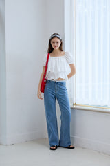 TIERED PUFF BLOUSE