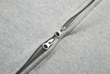 Neoprene Diver Crop Hood Zipup (Grey)