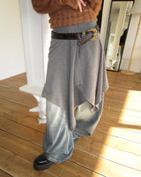 Tian Asymmetrical Wrap Skirt