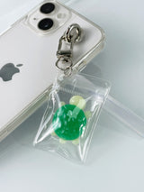Mellon Bread Turtle Pocket Keyring