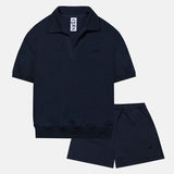 ライトポロシャツセット_NAVY