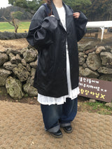 Radio Leather Half Jacket
