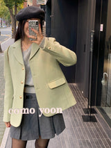 【MADE】フルカシミヤアンバランスオフショルダーニット