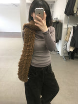 Movi Fluffy Fine Wool Muffler (4 Colors)