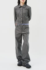 (W) Steel Denim Jacket