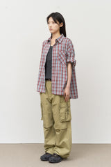 Rier Rollup Checked Shirt