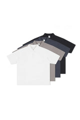 Dropped Shoulder Polo Shirt