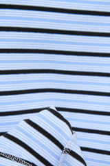 (W) Candy Fleece Striped Top