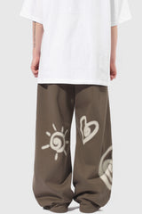 Doodle Symbol Pants [2color]