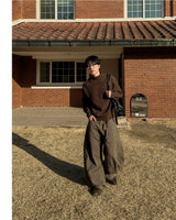 OVRUNE Panel Curved Cotton Pants