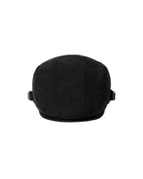 Embroidered Hunting Cap _ BLACK