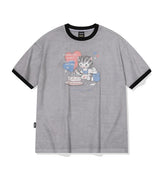 26SS★ Sweet Kitty Pigment Ringer Tee