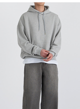 Authentic Relaxed Basic Hoodie Gray