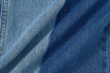 3RD REORDER TWO-TONE CONTRAST DENIM PANTS code 25006