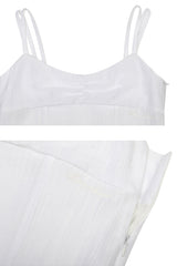PURITY DRESS white