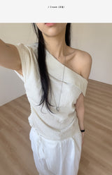 Check Seersucker Blouse