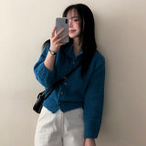 Polonnit Crop Round Cardigan