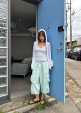 COOL LOOSE HOOD ZIP-UP