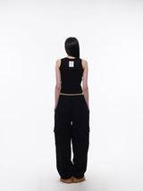 STACK LOGO WOMAN SLEEVELESS