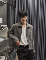 Sio Tweed Crop Wool Jacket