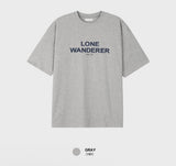 Look Lloyd Lawn Lettering Oversized Short Sleeve T-shirt