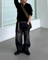 LP Wave-Washed Denim Pants (2C)