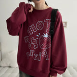Dot Tomato Sweatshirt (4 colors) H&L