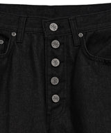 red denim pants (black)