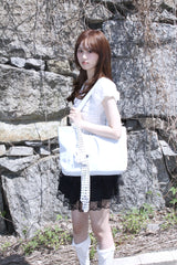SOFT DOT SHOULDER BAG (2COLOR)