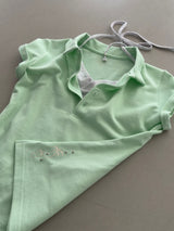 ダンシングオーキッド スタンダード スリムフィット PK Tシャツ (tropical green) 2サイズ