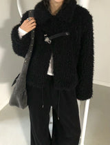 Fuckle Up Fluffy Jacket - 2 colours
