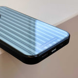 [Glass]  ストライプケース(green)