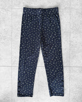 FLOWER BUTTON MIDI LEGGINGS