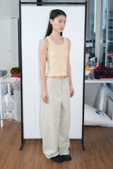 Basic Ribbed Sleeveless (Yellow)