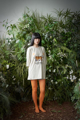 MU-WI PRT.ボックス 1/2 Tシャツ (Oatmeal)