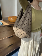 Cordu dot bag brown