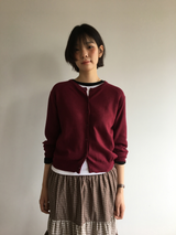 フォールド チェック スカート (3color)