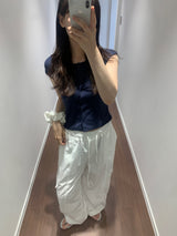 Mer knit short sleeve  (4color)