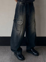 Nueva Cargo Balloon Denim Pants
