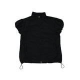 puff sleeve nylon tops