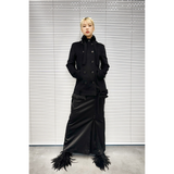 HIGH-NECK DOUBLE COAT