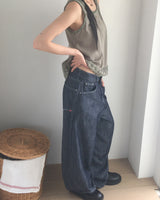 Minu バルーンデニムパンツ