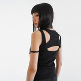 Overlap sleeveless 001